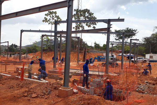 Construção de Cozinha Industrial Salobo Metais