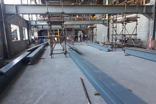 Construção de Open Space Salobo Metais