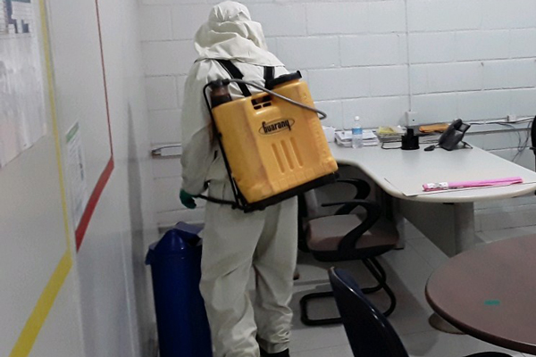 Higienização Protocolar Contra a Pandemia